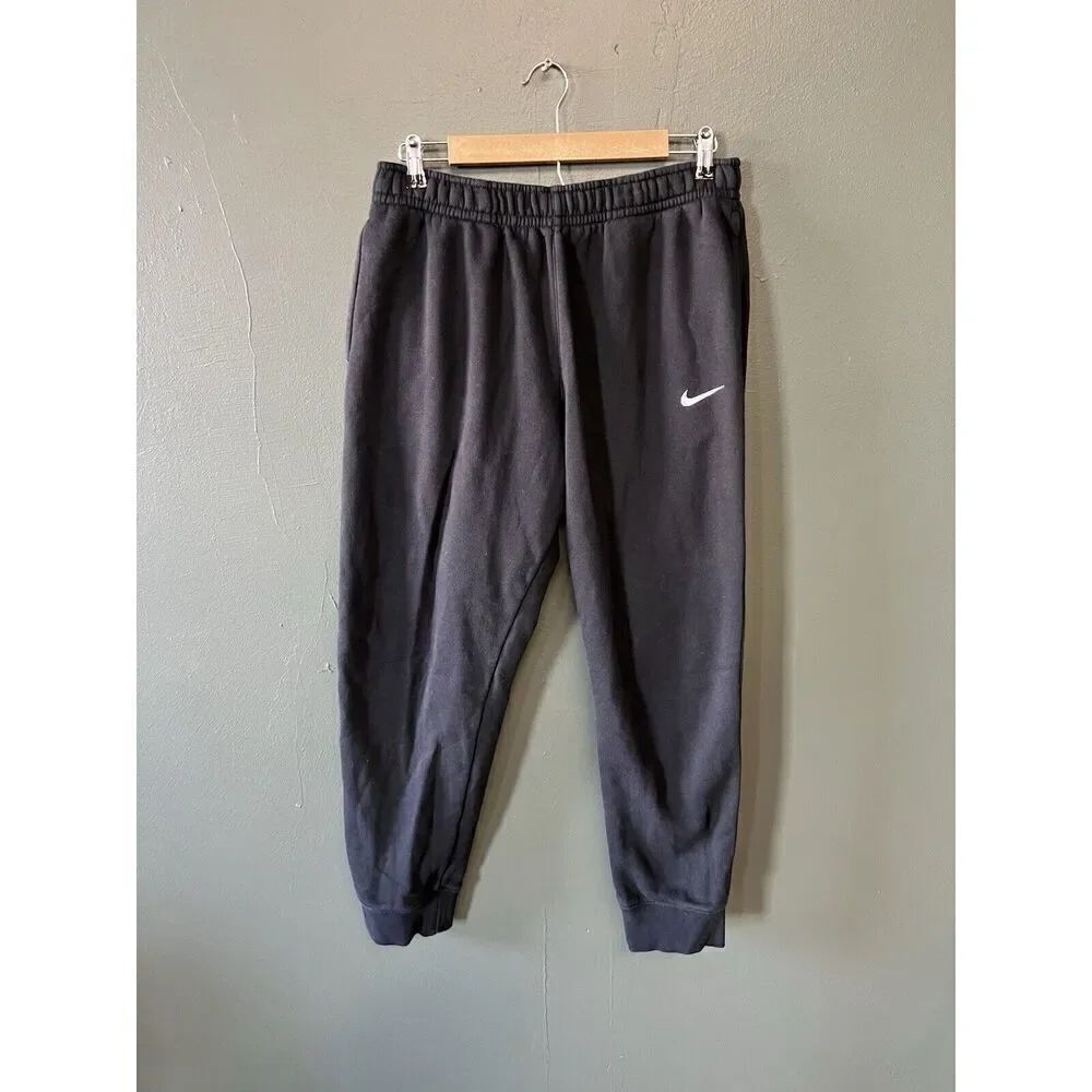 Nike Sportswear Mens Black Jogger Sweatpants Size Large CJ1616-010